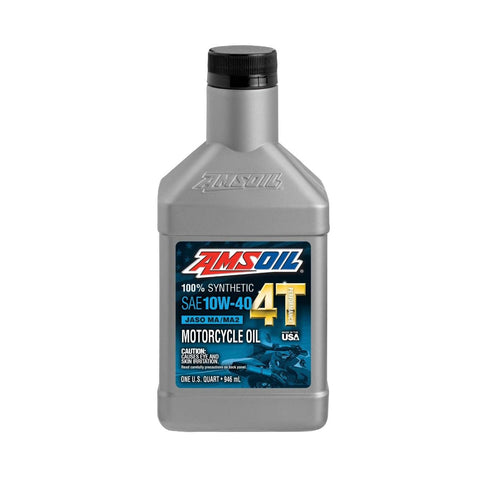 AMSOIL 100% SYNTHETIC 4T PERFORMANCE MOTORCYCLE OIL 10W-40