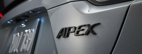 Corolla Apex Vehicle Badge - Black