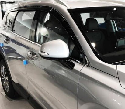 Door Visor Smoke 6pcs. Santa Fe 2019-