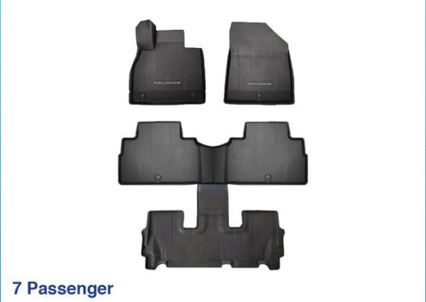 All Weather Floor Mats, Palisade 7 Passenger