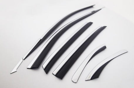 Door Visor Chrome  6pcs. Kona 2019-2020