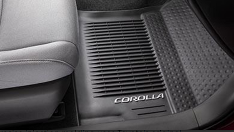 All Weather Floor Liners - Black for Corolla (2020-2021)