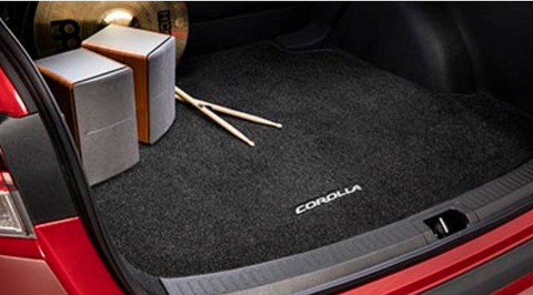 Carpet Trunk Mat - Black for Corolla (2020-2021)