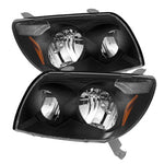 SPYDER Toyota 4Runner 03-05 Crystal Headlights Black