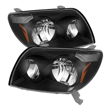 SPYDER Toyota 4Runner 03-05 Crystal Headlights Black